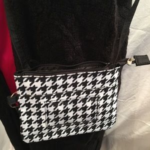Houndstooth Crossbody